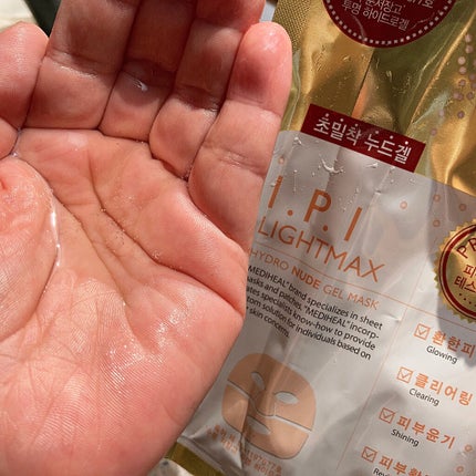 I.P.I ライトマックス ハイドロヌードゲルマスク/MEDIHEAL/シートマスク・パックを使ったクチコミ(5枚目)