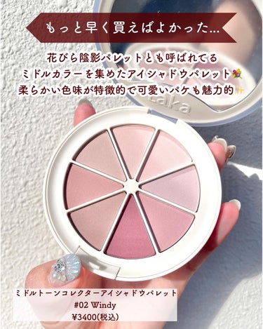 New Level Eyeshadow Palette/Laka/アイシャドウパレットを使ったクチコミ（3枚目）