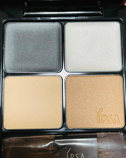 デザイニング フェイスカラーパレット/IPSA/プレストパウダーを使ったクチコミ(3枚目)