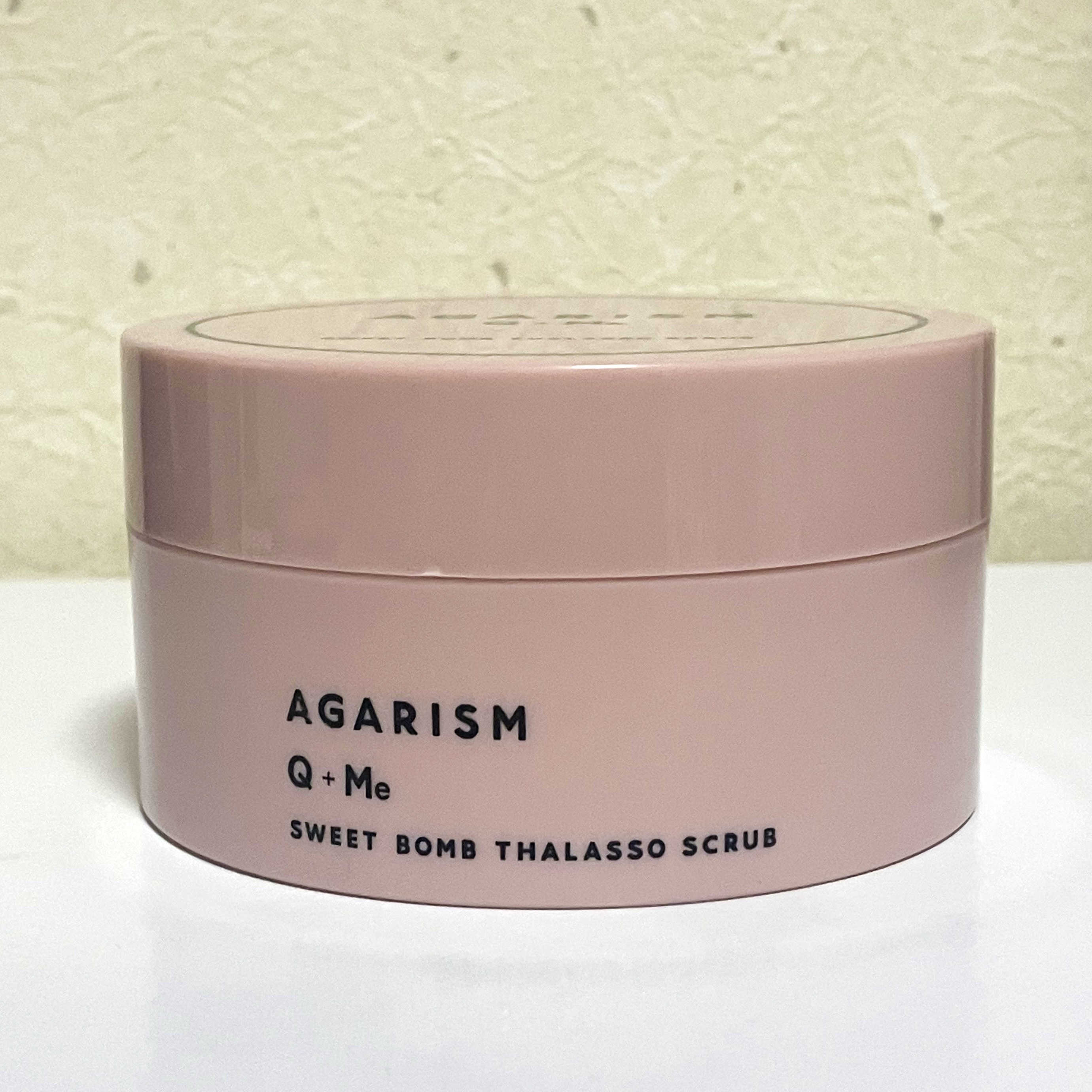Q+Me スウィート ボム タラソ スクラブ/AGARISM/バストケア・ヒップケアを使ったクチコミ（1枚目）