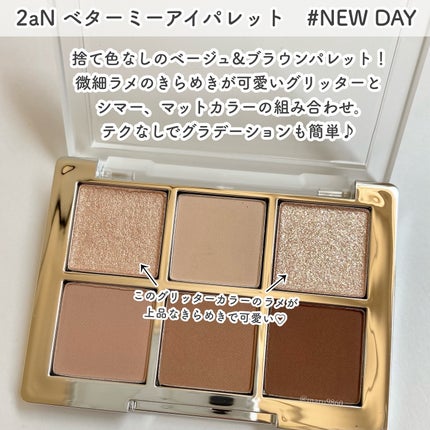 ベターミーアイパレット/2aN/マルチパレットを使ったクチコミ(2枚目)