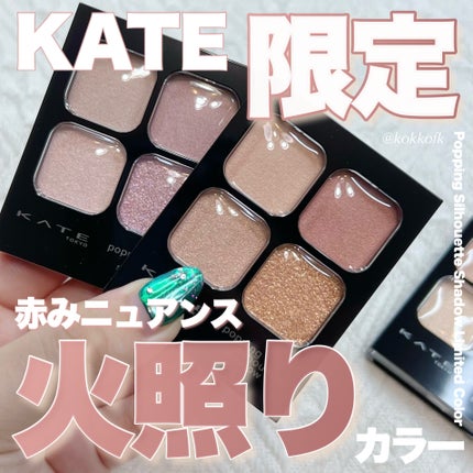 ケイト ポッピングシルエットシャドウ/KATE/アイシャドウパレットを使ったクチコミ(1枚目)