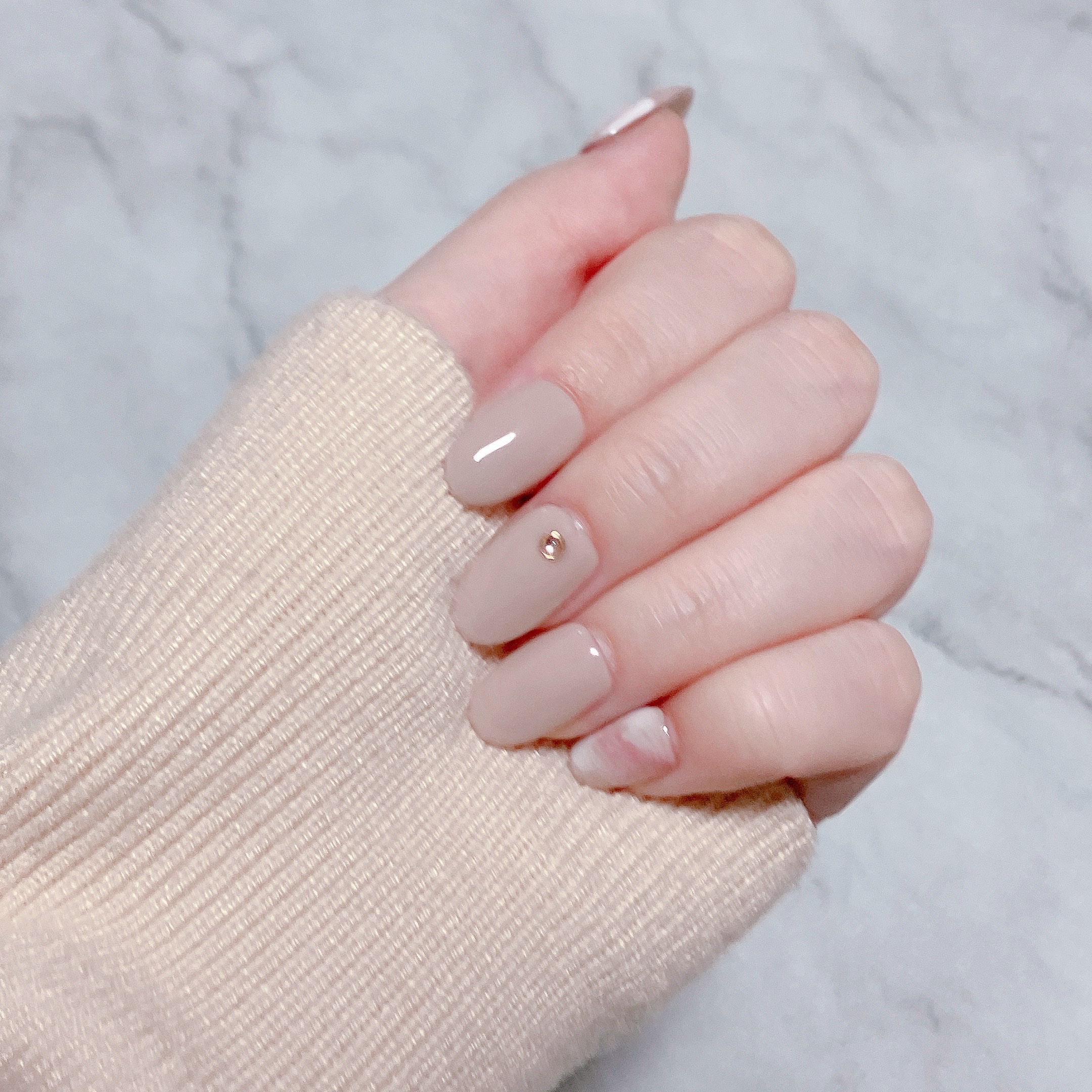 ウィークリージェル NE-117 ローズデビル(Rose Devil)/HOMEI/ジェルネイルを使ったクチコミ（3枚目）