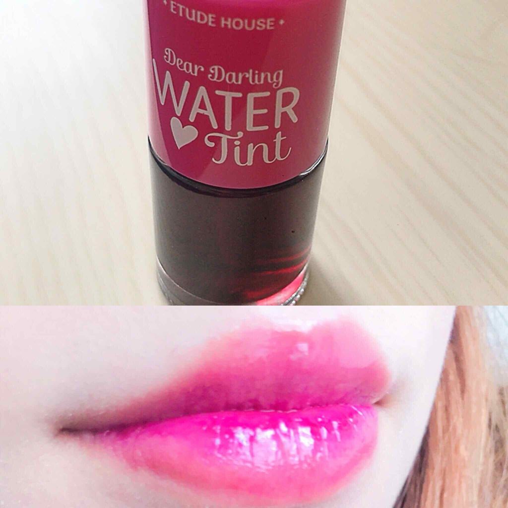 ウォーターティント/ETUDE/リップグロスを使ったクチコミ(4枚目)