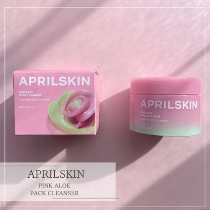 ピンクアロエメレンゲクレンザー/APRILSKIN/その他洗顔料を使ったクチコミ(1枚目)