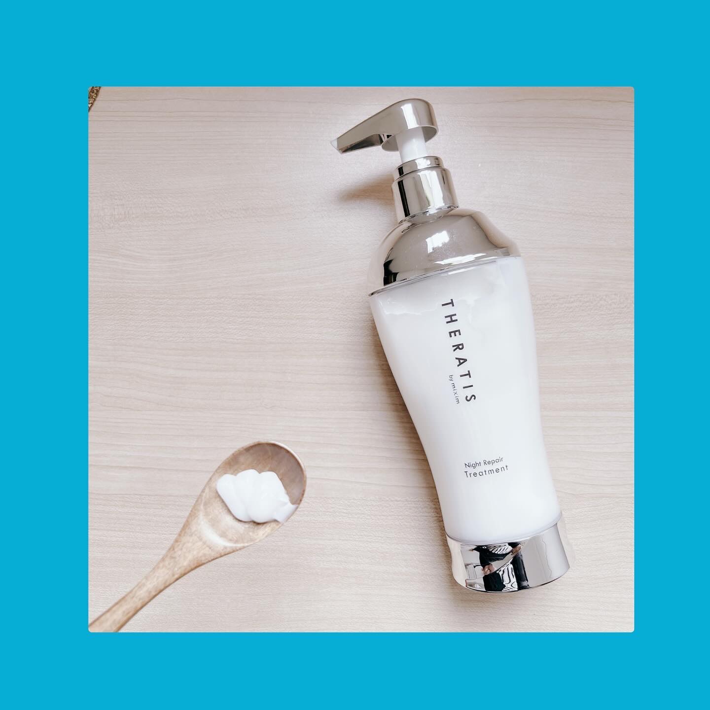 ナイトリペア シャンプー/ヘアトリートメント/THERATIS/シャンプー・コンディショナーを使ったクチコミ（3枚目）