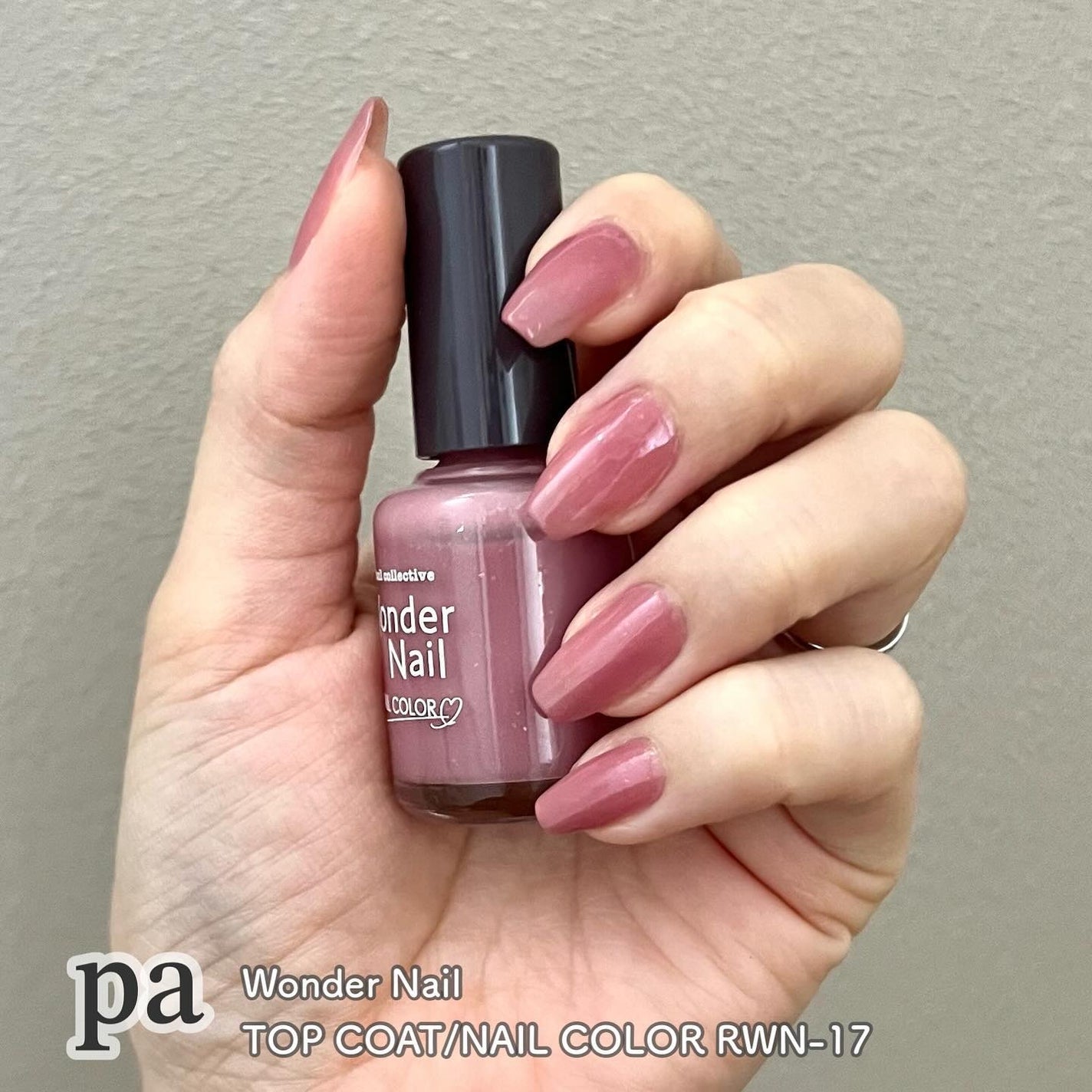 pa ワンダーネイル トップコート/pa nail collective/ネイルトップコートを使ったクチコミ(1枚目)