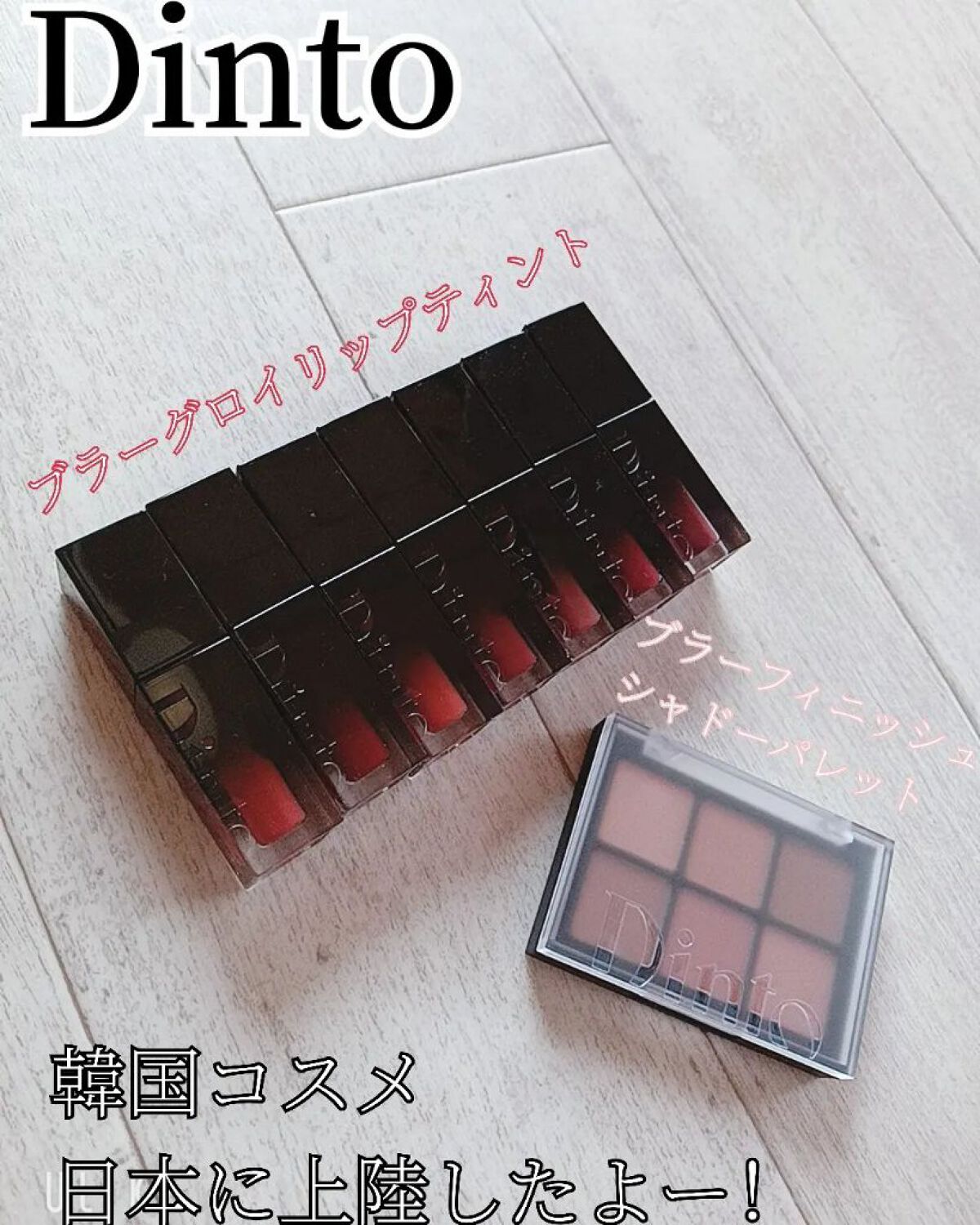 ブラーフィニシュシャドウパレット/Dinto/アイシャドウパレットを使ったクチコミ（1枚目）