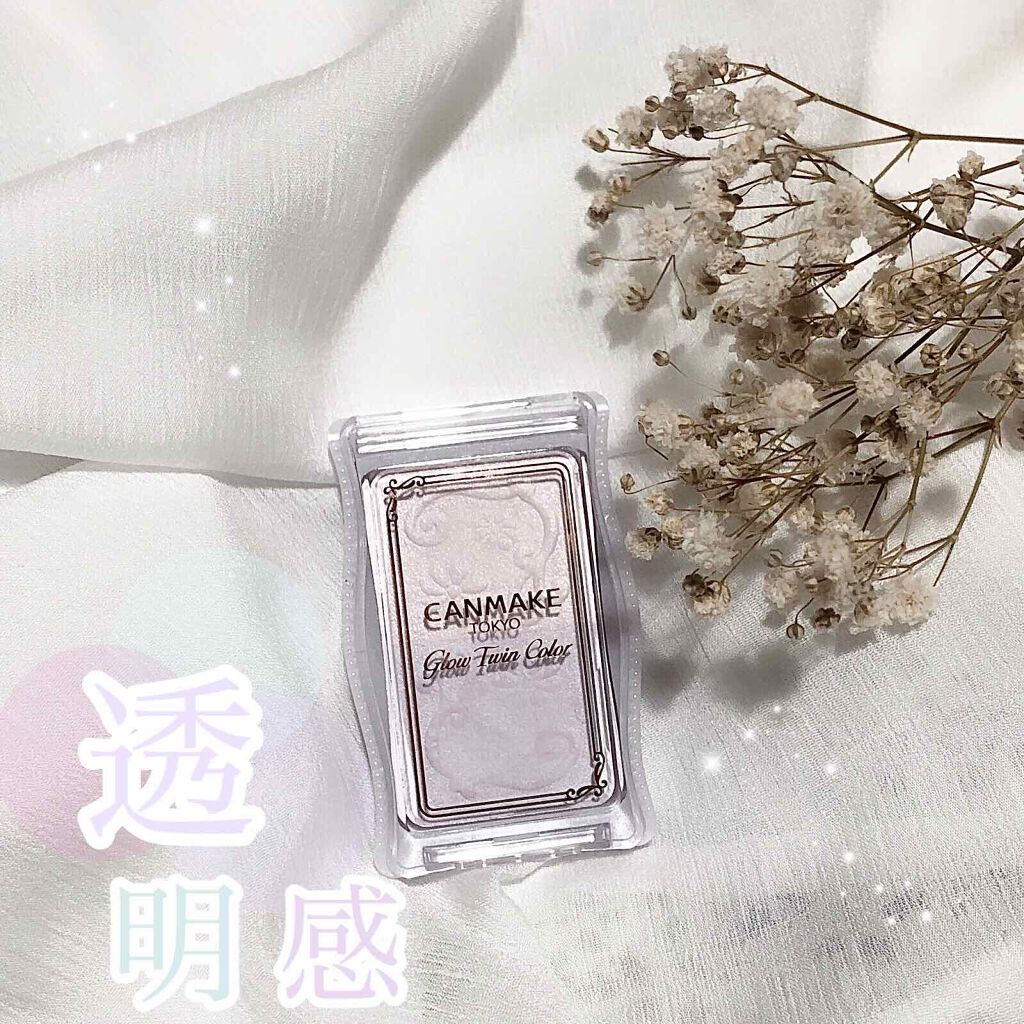 グロウツインカラー/キャンメイク/アイシャドウパレットを使ったクチコミ（1枚目）