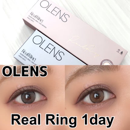 Real Ring 1day/OLENS/ワンデー(1DAY)カラコンを使ったクチコミ(1枚目)