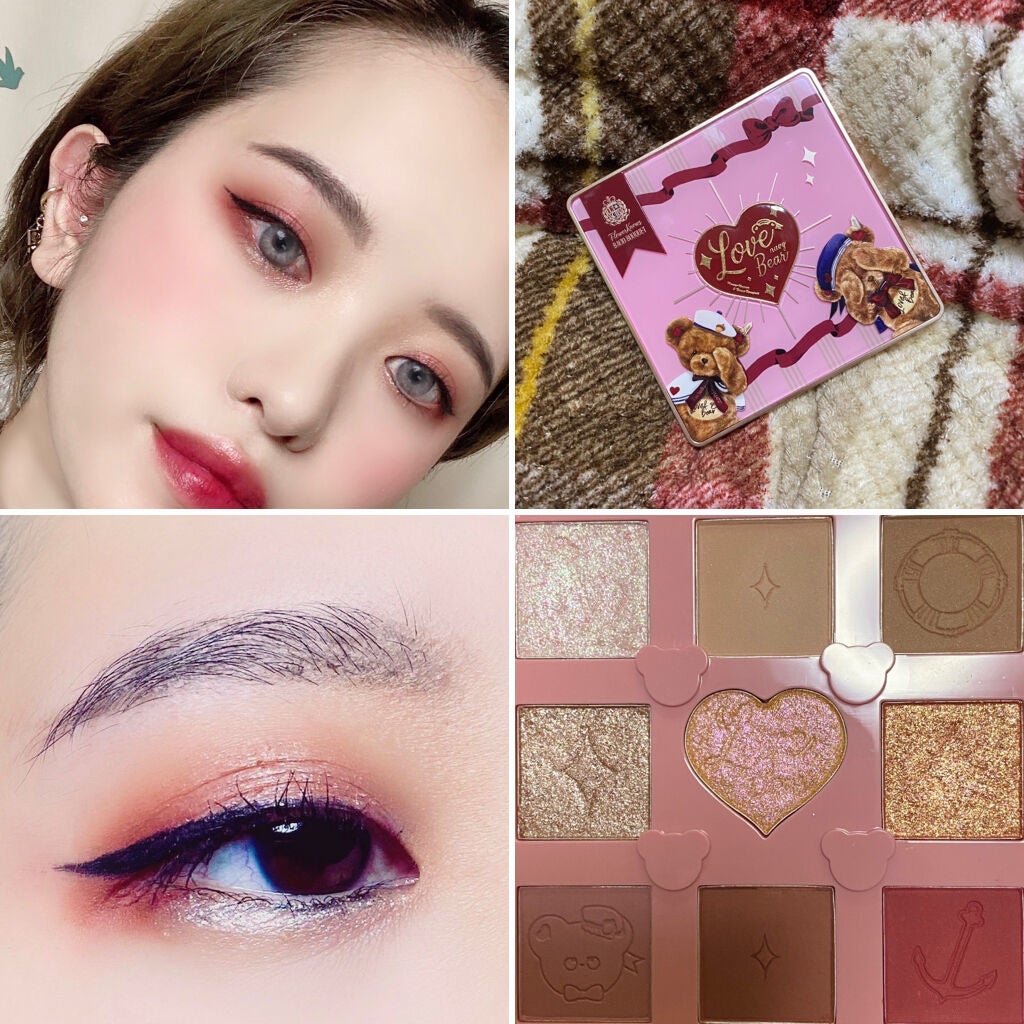 ハナ on LIPS 「2021年.初メイク💖中国コスメで中華風メイク🥰粉質がとてもし..」(1枚目)