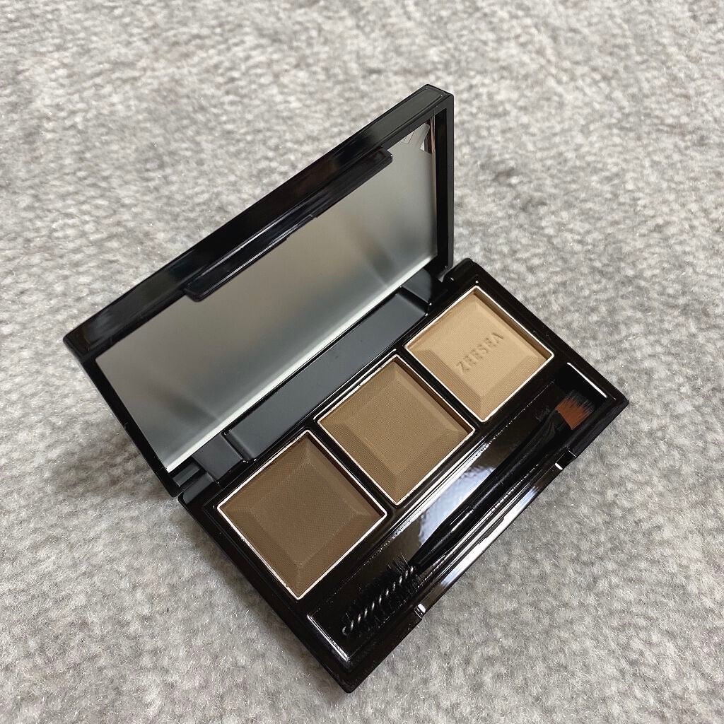 EYEBROW POWDER KIT/ZEESEA/パウダーアイブロウを使ったクチコミ(2枚目)