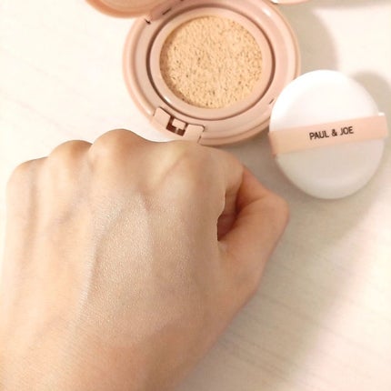 シースルー ヴェール コンパクト/PAUL & JOE BEAUTE/ファンデーションを使ったクチコミ(4枚目)
