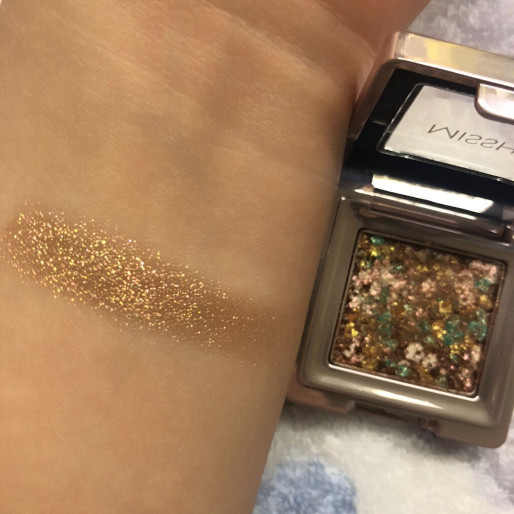 グリッタープリズム シャドウ/MISSHA/グリッターを使ったクチコミ(3枚目)