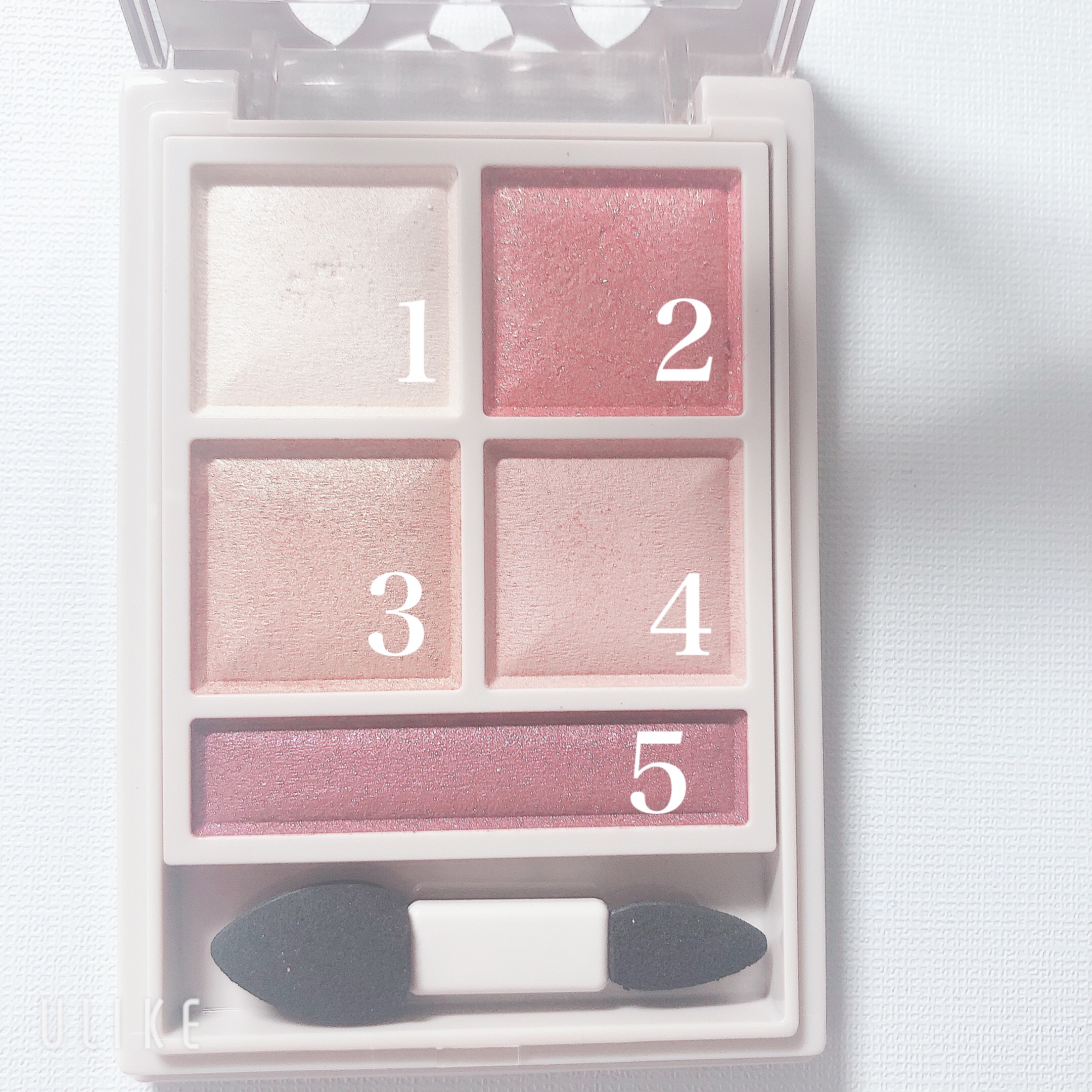 パノラマデザイン アイパレット OR-6 チェリーオレンジ/Visée/アイシャドウパレットを使ったクチコミ（2枚目）