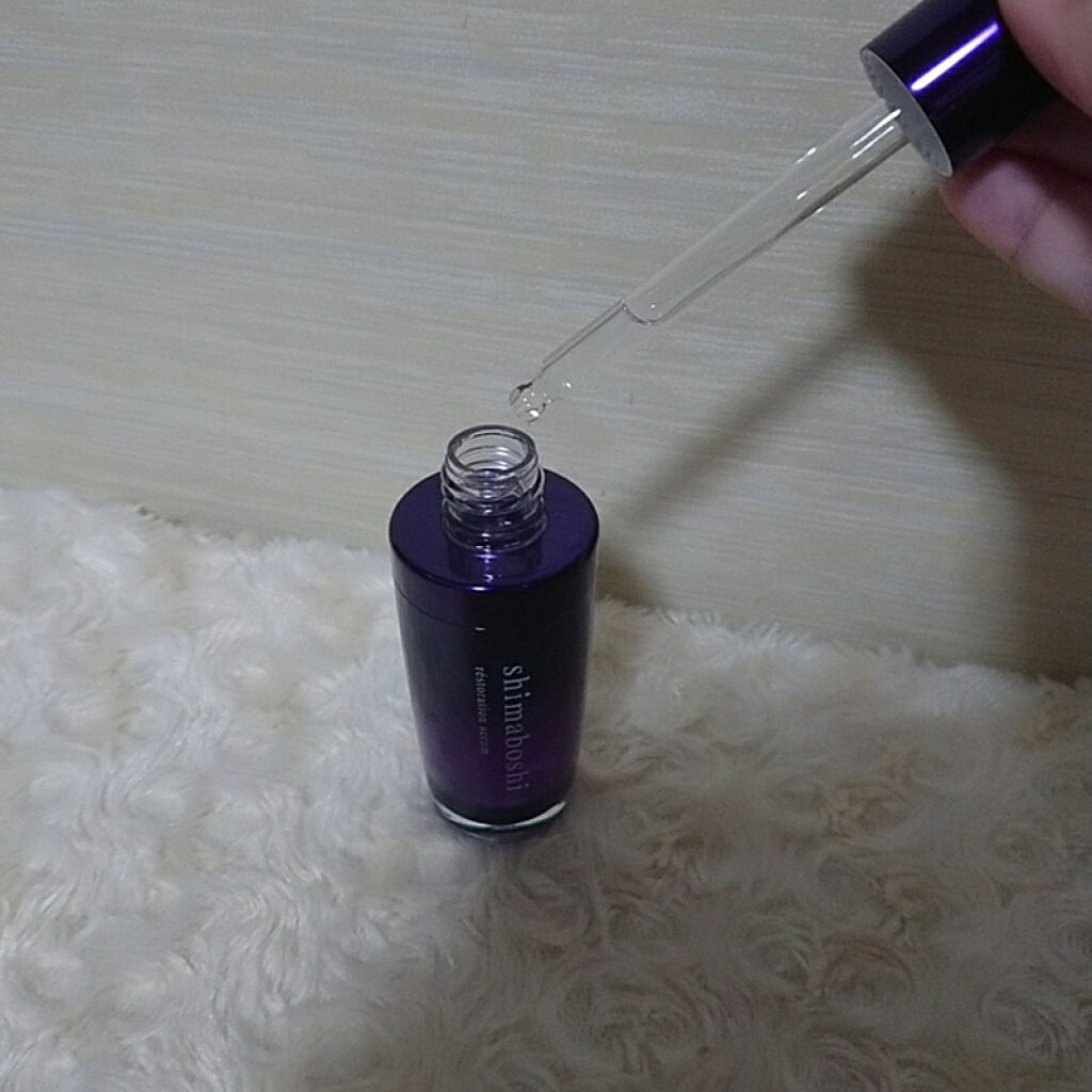 レストレーションセラム/shimaboshi/ブースター・導入液を使ったクチコミ（2枚目）