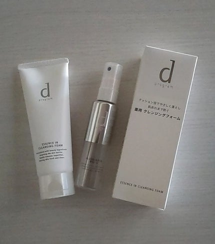 エッセンスイン クレンジングフォーム/d プログラム/洗顔フォームを使ったクチコミ(1枚目)