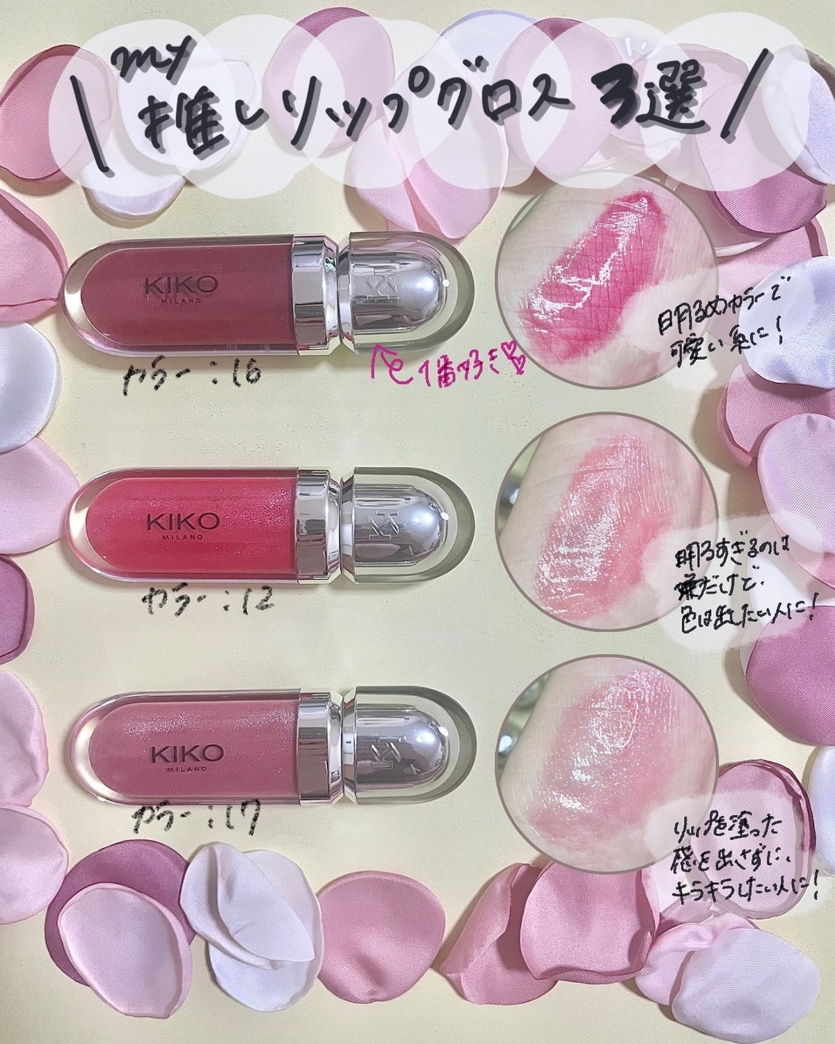 アイシャドウ 03、12、18、20 ひきしめ KIKO アイシャドウ 03、12、18、20 ひきしめ KIKO