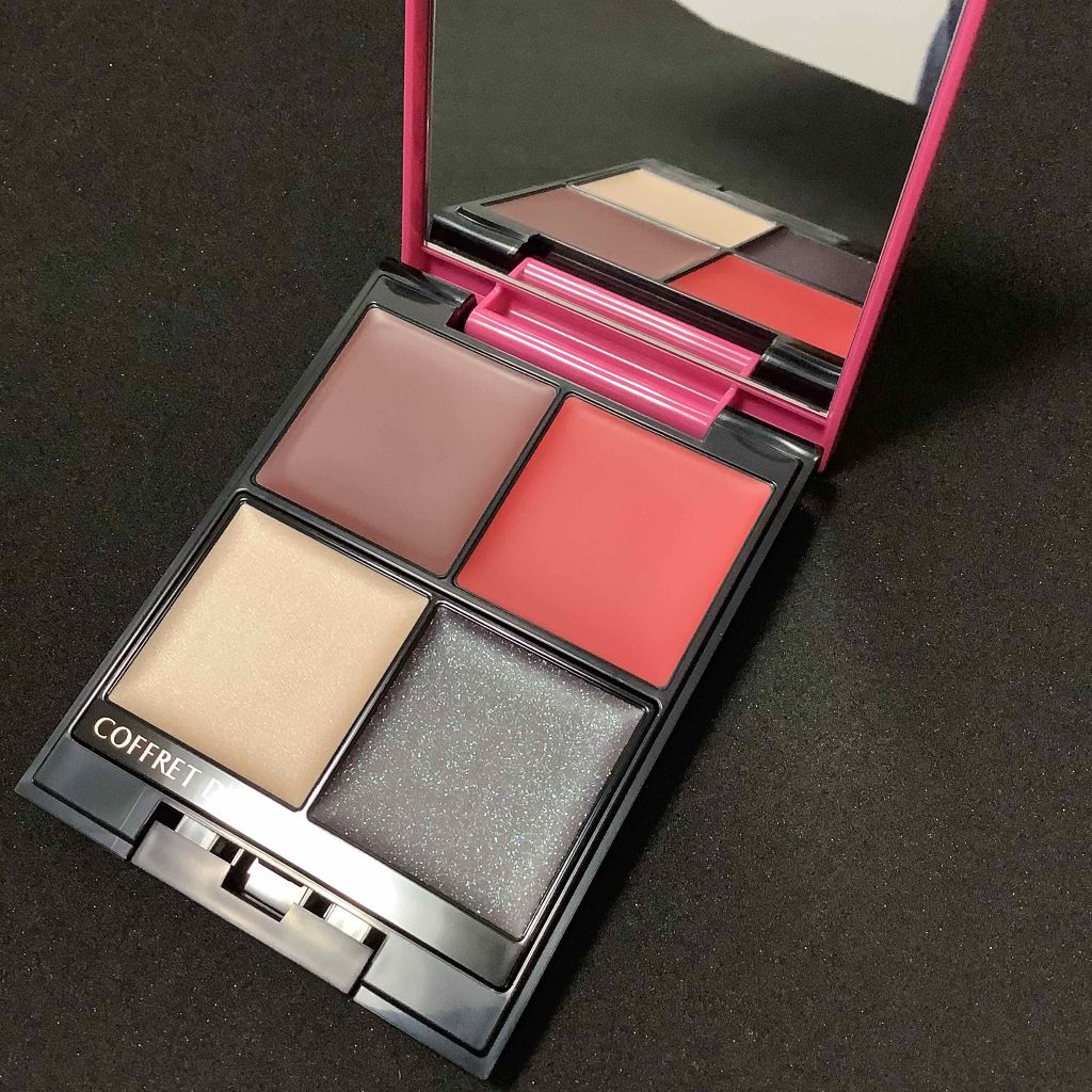 マルチデザイニングパレット/コフレドール/ジェル・クリームアイシャドウを使ったクチコミ(4枚目)