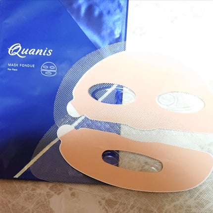 マスクフォンデュ/Quanis/シートマスク・パックを使ったクチコミ(4枚目)