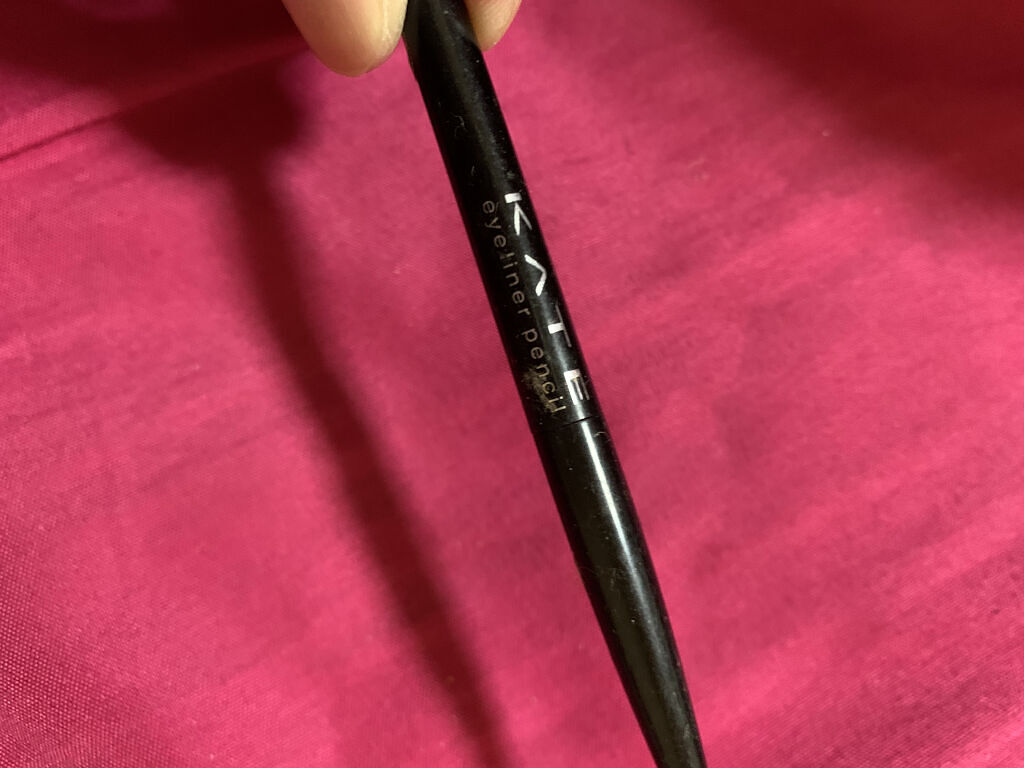 スーパーシャープライナーペンシル BK-1/KATE/ペンシルアイライナーを使ったクチコミ（1枚目）