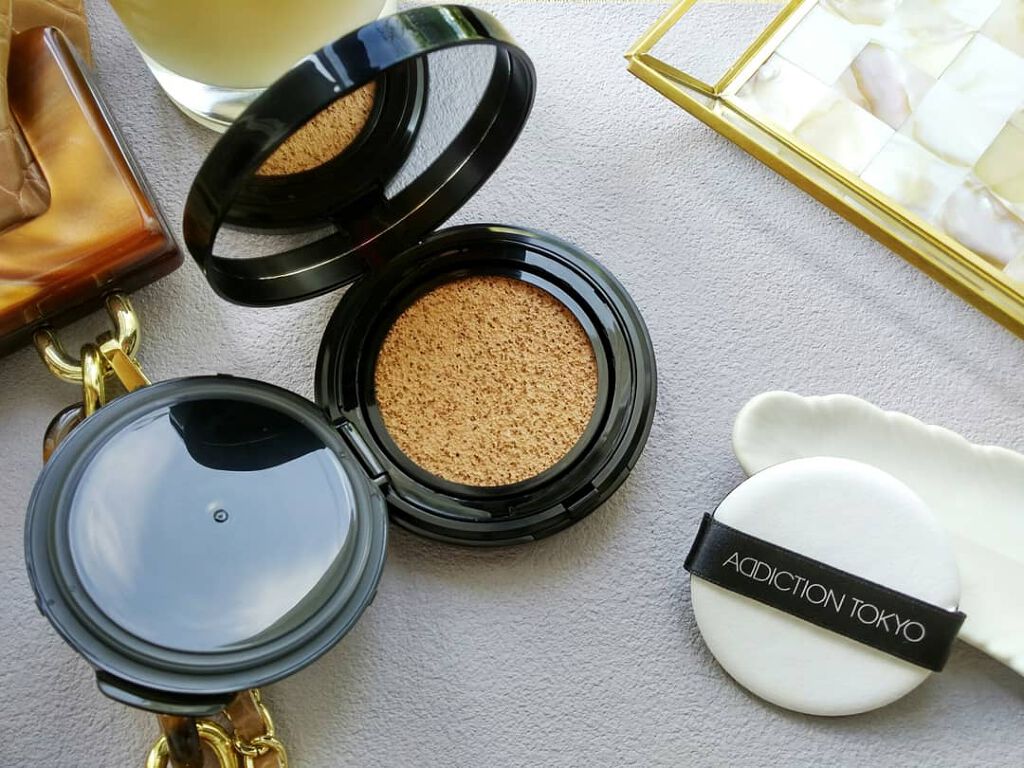 スキンリフレクト ラスティング UV クッションファンデーション/ADDICTION/クッションファンデーションを使ったクチコミ（1枚目）