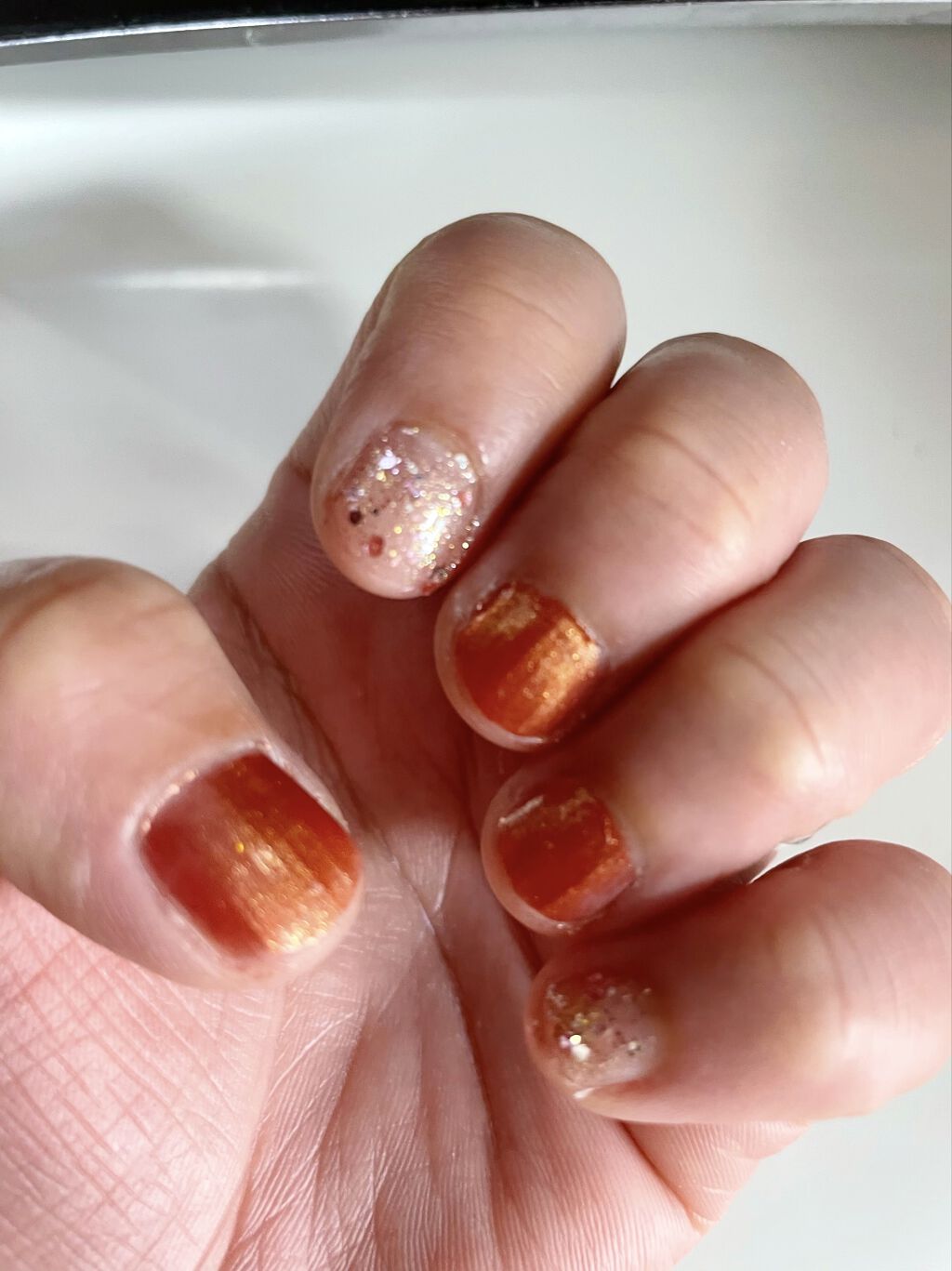 ミニネイル/パラドゥ/マニキュアを使ったクチコミ（2枚目）