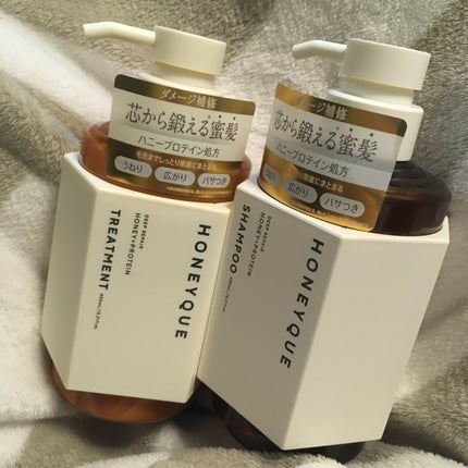 ディープリペア シャンプー モイスト/ヘアトリートメント モイスト/ハニーク/市販シャンプーを使ったクチコミ(1枚目)