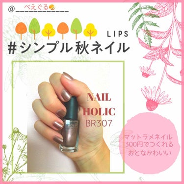 ネイルホリック Earth color/ネイルホリック/マニキュアを使ったクチコミ（1枚目）