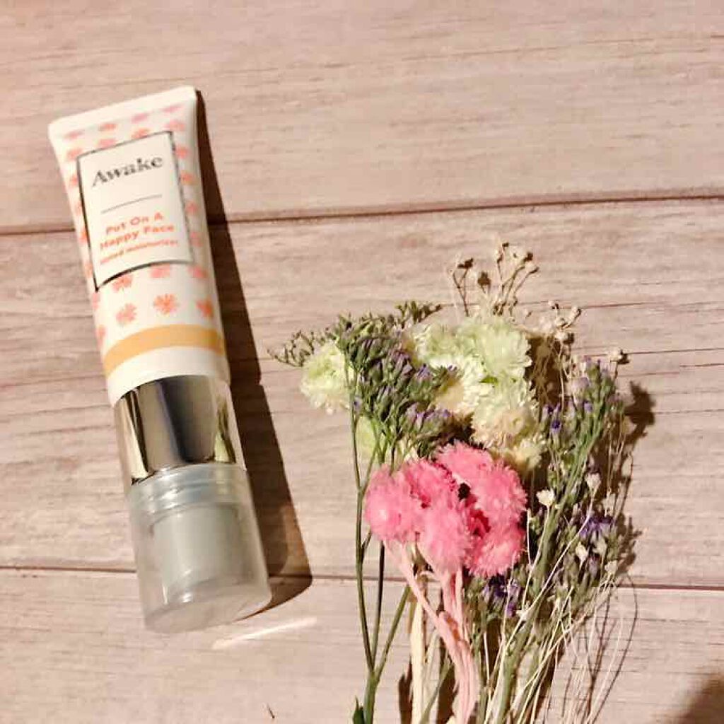 プットオンアハッピーフェイス ティンティド モイスチュアライザー/Awake/CCクリームを使ったクチコミ（1枚目）