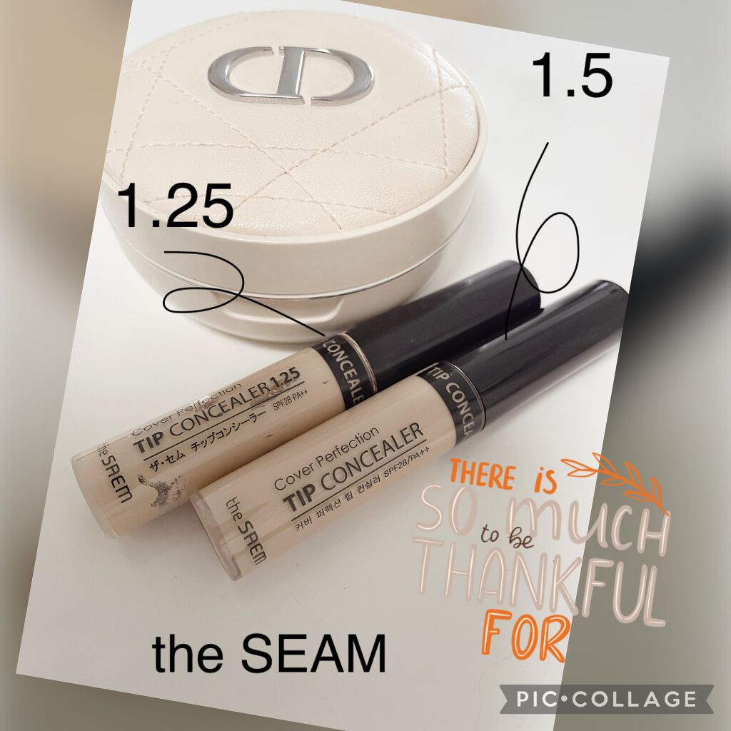 カバーパーフェクション チップコンシーラー/the SAEM/リキッドコンシーラーを使ったクチコミ（1枚目）