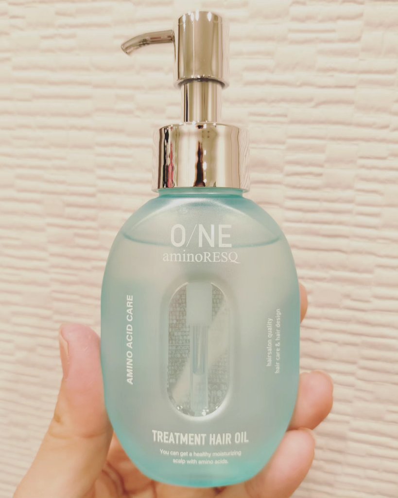 ワン アミノレスキュー トリートメントヘアオイル/アミノレスキュー/ヘアオイルを使ったクチコミ（1枚目）