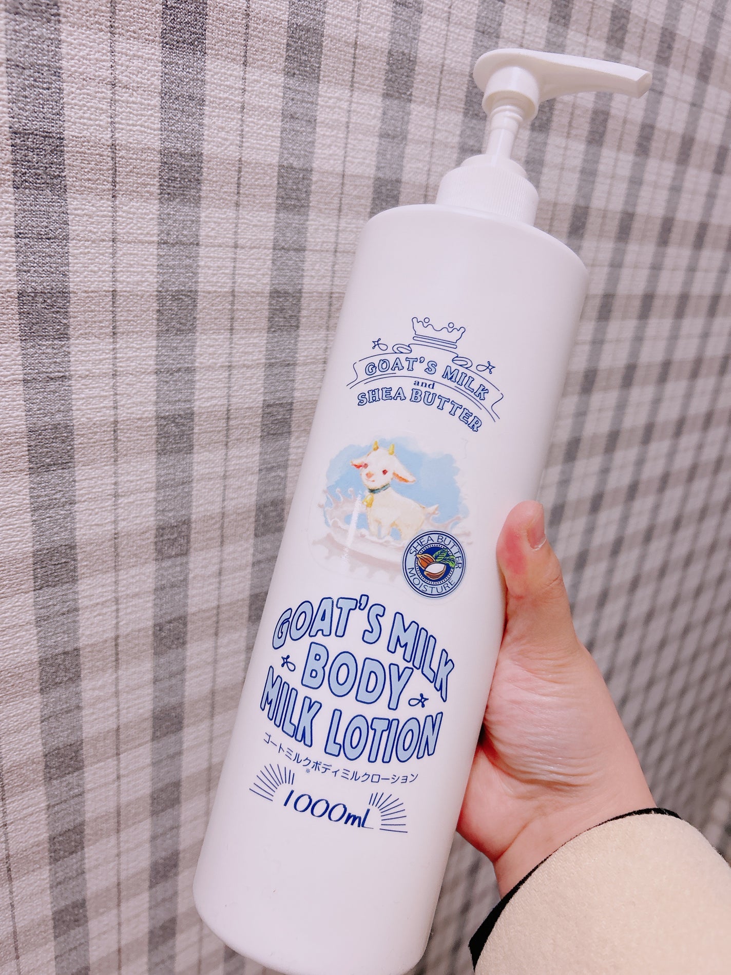 ゴートミルクボディーローション/GOAT'S MILK/ボディクリームを使ったクチコミ(1枚目)