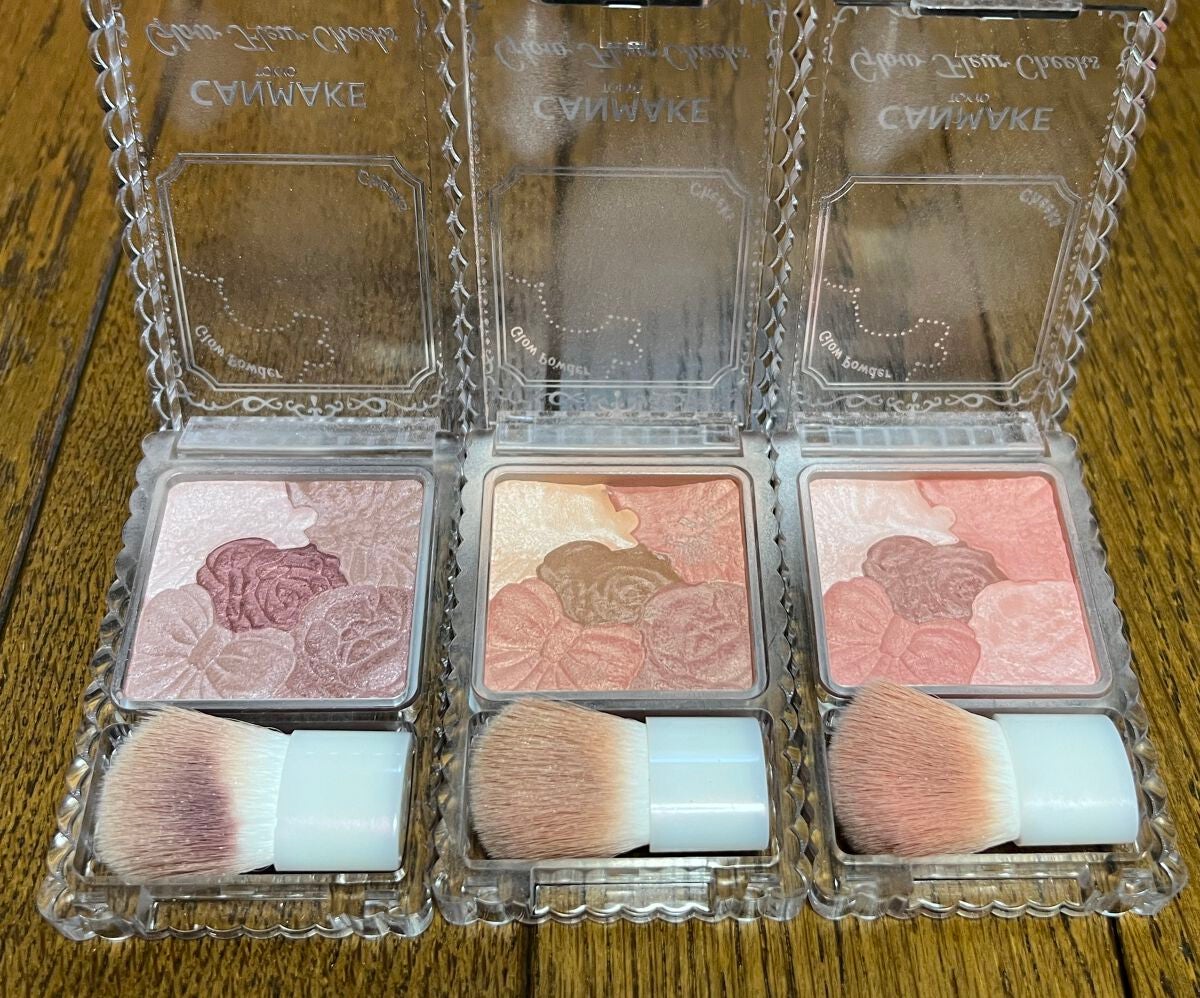 グロウフルールチークス/キャンメイク/パウダーチークを使ったクチコミ(1枚目)