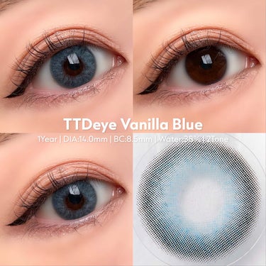 Vanilla Gray/TTDeye/カラーコンタクトレンズを使ったクチコミ（5枚目）