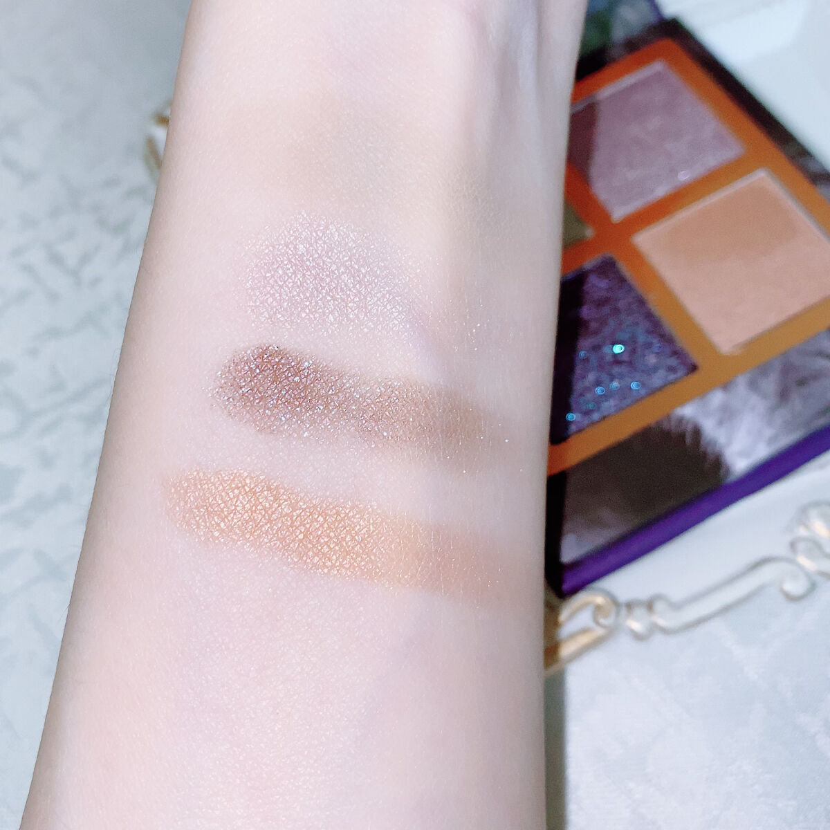 Venus Marble アイシャドウキャットシリーズ/Venus Marble/アイシャドウパレットを使ったクチコミ（3枚目）
