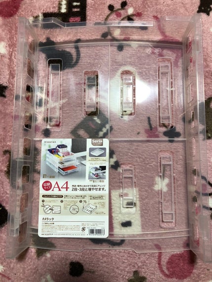 重なるアクリルケース・横型5段/無印良品/その他化粧小物を使ったクチコミ(3枚目)