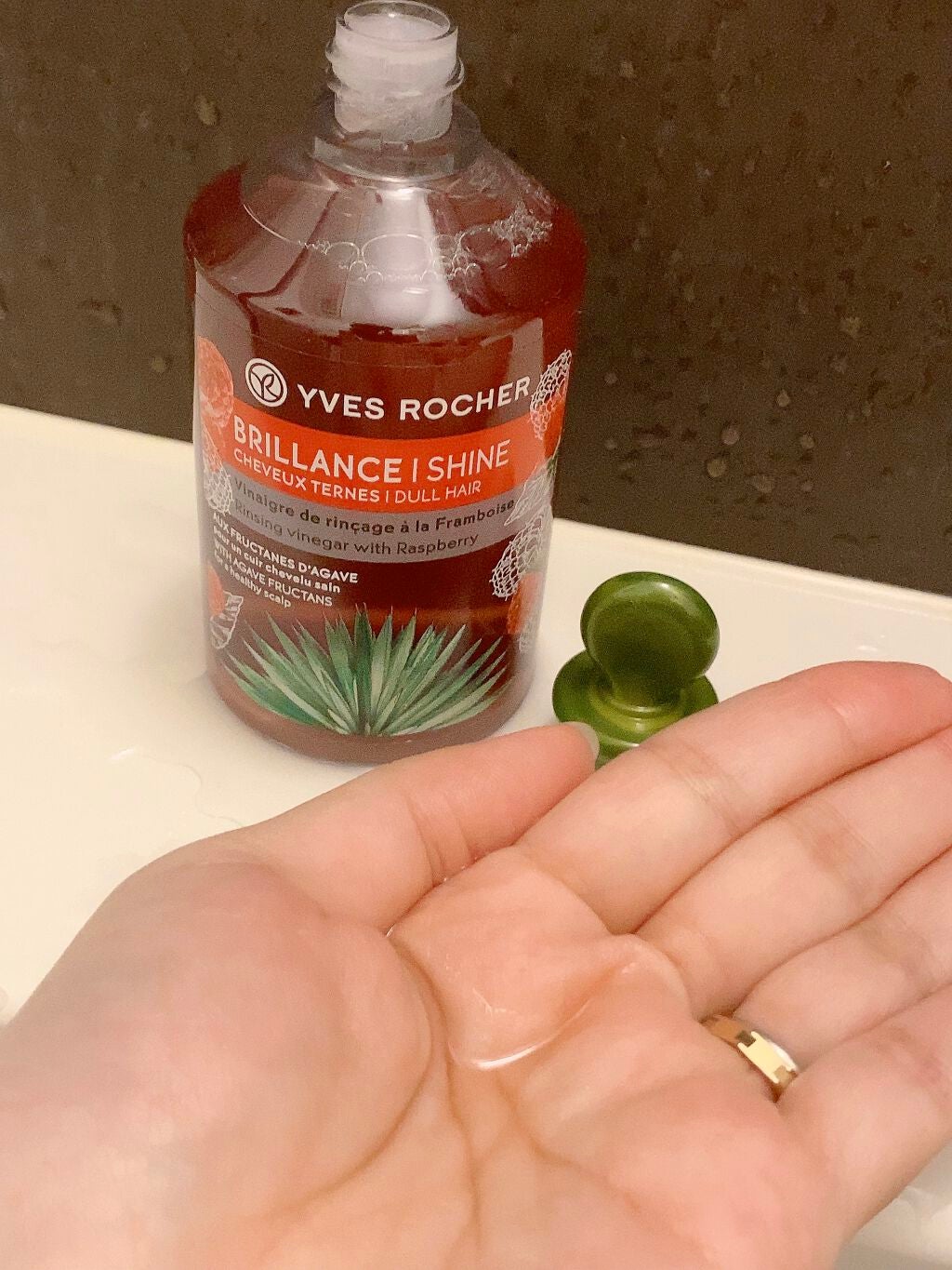 リンシングビネガー シルキーシャイン さらキララズベリー/イヴ・ロシェ/洗い流すヘアトリートメントを使ったクチコミ(3枚目)