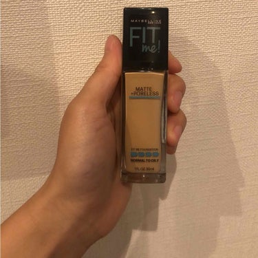 フィットミーリキッドファンデーション/MAYBELLINE NEW YORK/リキッドファンデーションを使ったクチコミ（1枚目）