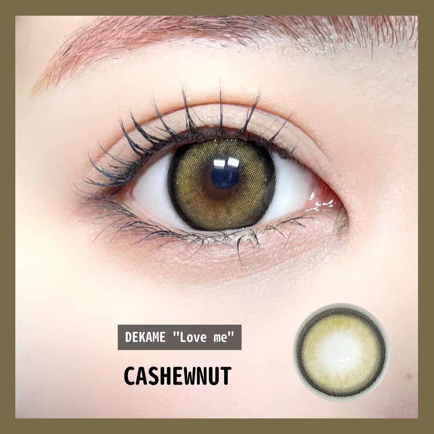 DEKAME/蜜のレンズ/カラーコンタクトレンズを使ったクチコミ(3枚目)