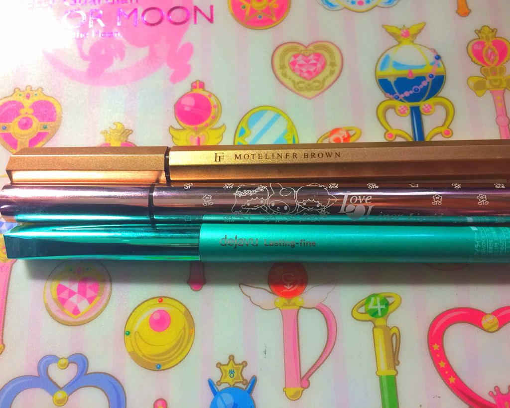 「密着アイライナー」クリームペンシル/デジャヴュ/ペンシルアイライナーを使ったクチコミ（1枚目）