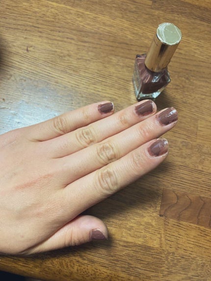 サイラス on LIPS 「凄くおすすめです💕すぐ乾くし、秋らしいネイルです💕私の技術上ム..」(2枚目)