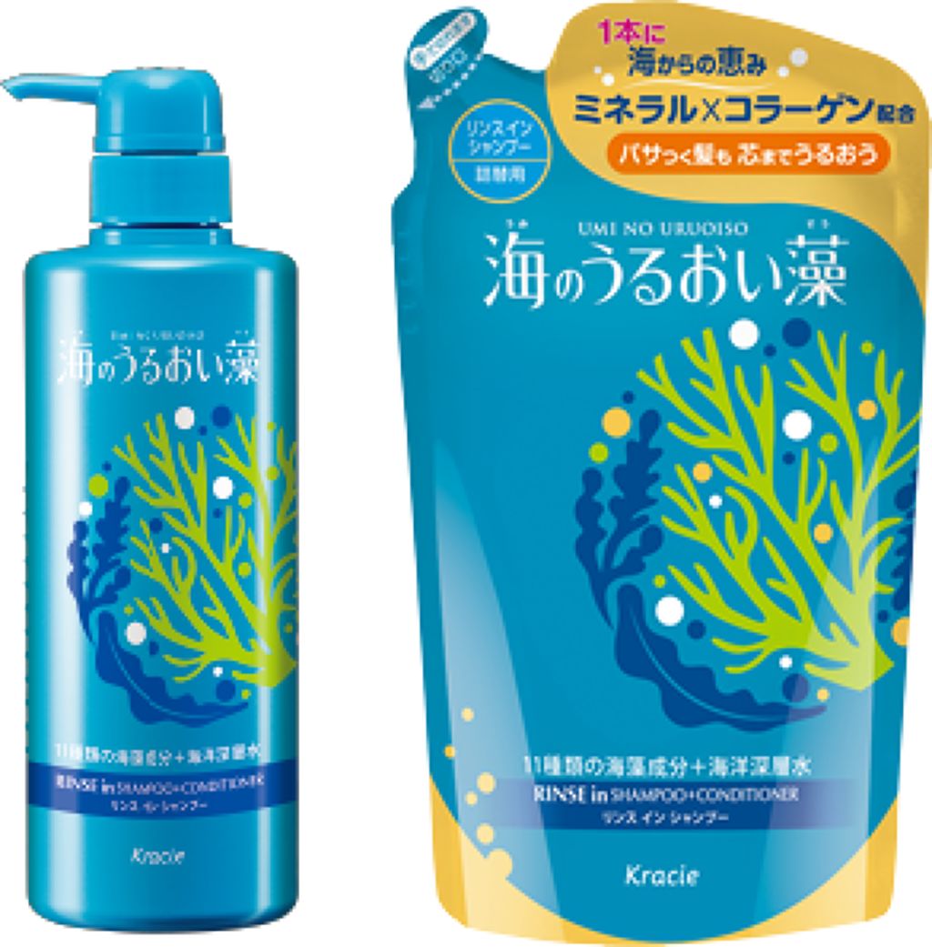 海のうるおい藻 うるおいケアリンスインシャンプー