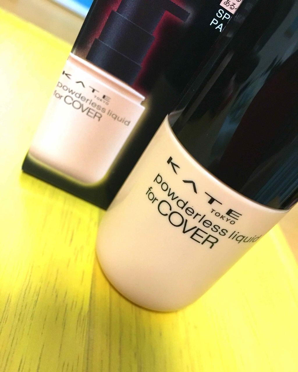 パウダレスリキッド/KATE/リキッドファンデーションを使ったクチコミ(2枚目)