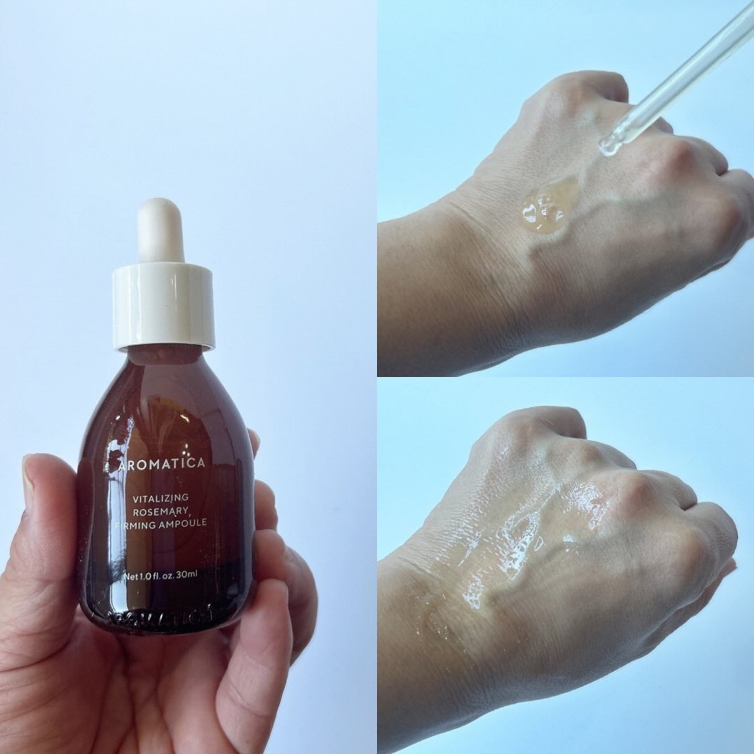 バイタライジング ローズマリー ファーミング アンプル/AROMATICA/美容液を使ったクチコミ(4枚目)