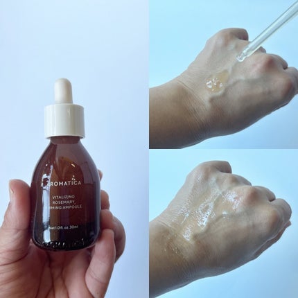 バイタライジング ローズマリー ファーミング アンプル/AROMATICA/美容液を使ったクチコミ(4枚目)