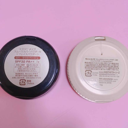 ヒロインメイク スムースカバーパウダーNのクチコミ「12月に購入していた物になります💧
キャンメイク マシュマロフィニッシュパウダー 
今まで.....」(2枚目)
