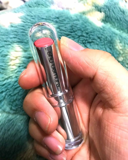 ルージュ アンリミテッド シアーシャイン/shu uemura/口紅を使ったクチコミ(1枚目)