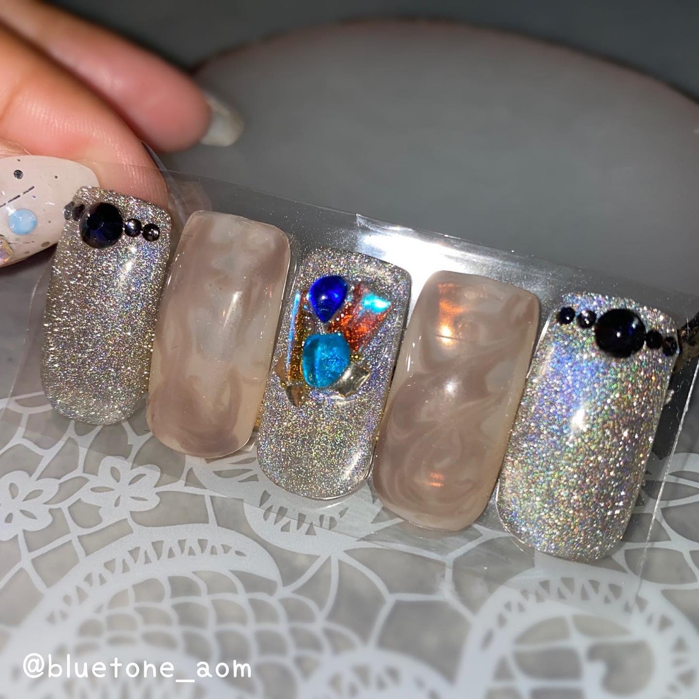 CheerGel/Petit Price/ジェルネイルを使ったクチコミ(7枚目)