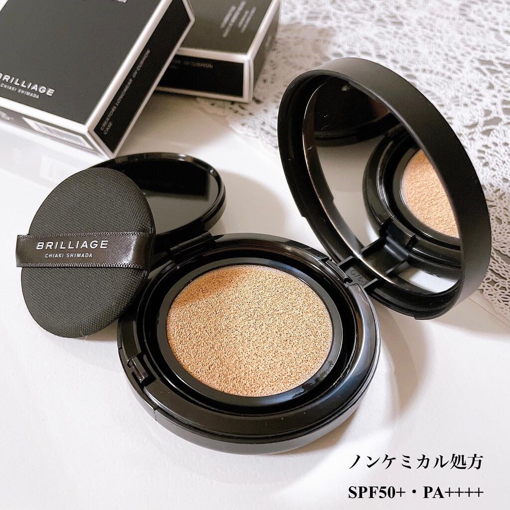 クリエイターズ ロングウェア UV クッション/ブリリアージュ/クッションファンデーションを使ったクチコミ(2枚目)